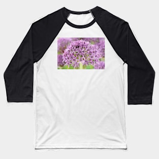 Allium stipitatum  &#39;Violet Beauty&#39; Baseball T-Shirt